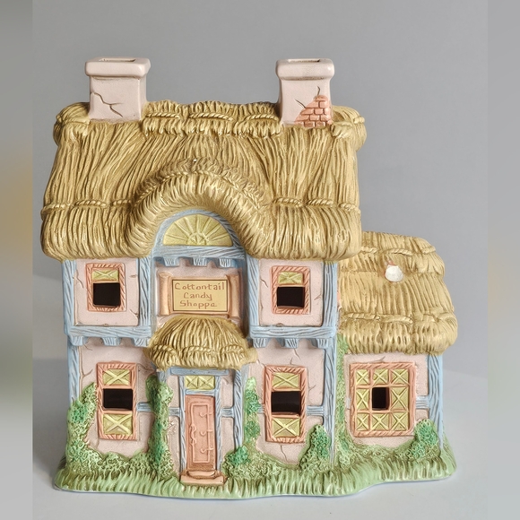 Lefton Other - Lefton Honey Brook Hollow Village Cottontail Candy Shoppe Light #00630 1992